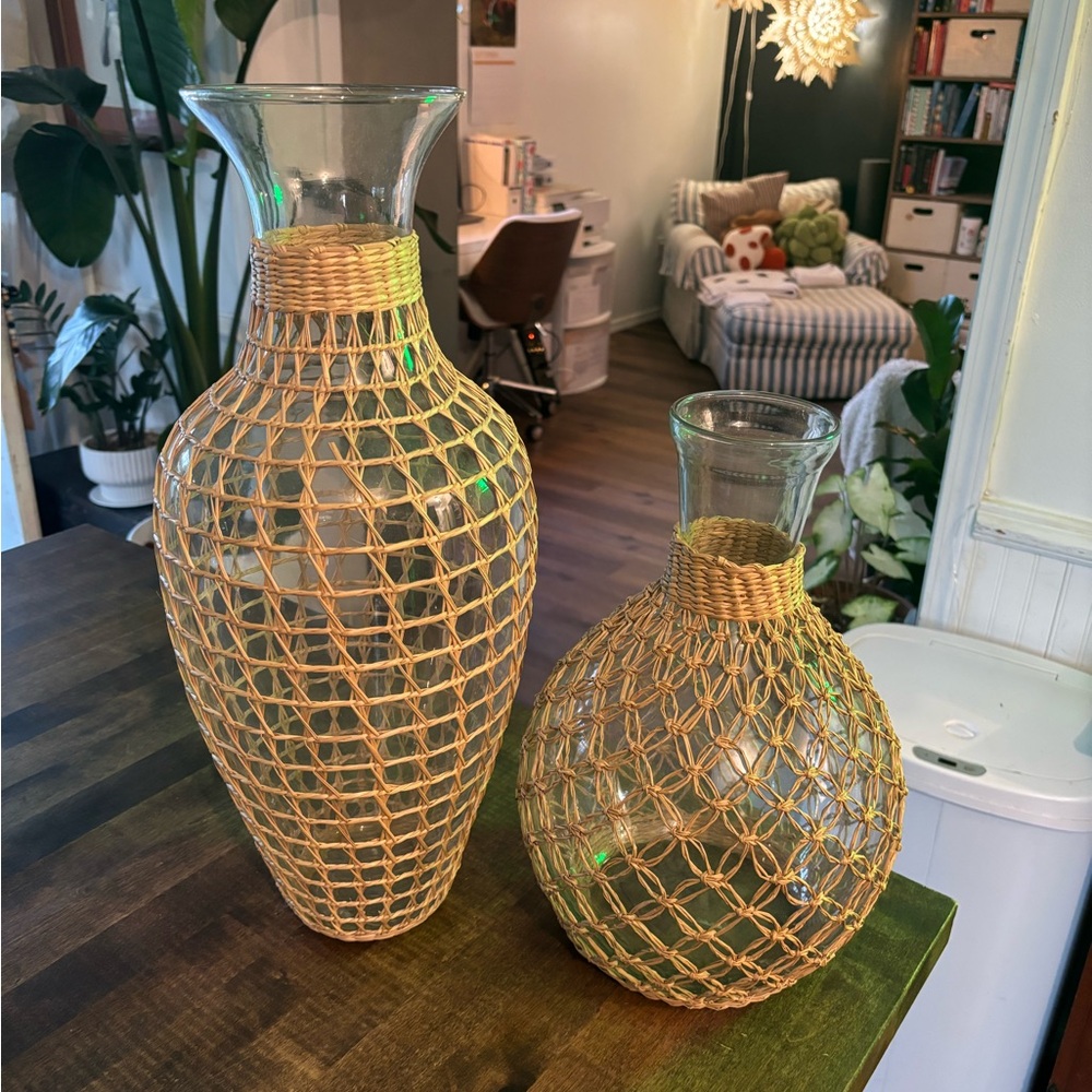 Set of Two Vases